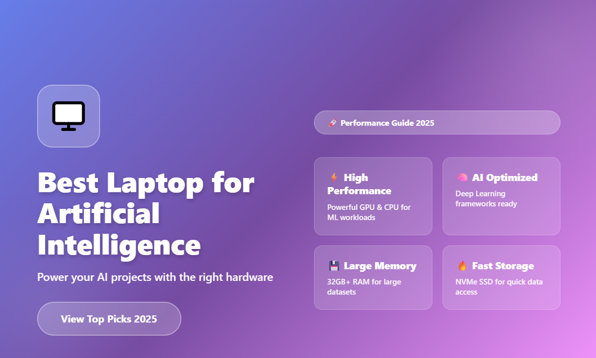 Best Laptop for Artificial Intelligence and Data Science, Artificial Intelligence, Data Science, rapidfreeformatter.com, Rapid Free Formatter