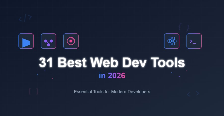 31 Best Web Development Tools in 2026, rapidfreeformatter.com, RapidFreeFormatter.com