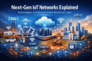 Next-Gen IoT Networks Explained: Technologies, Architecture & Real-World Use Cases