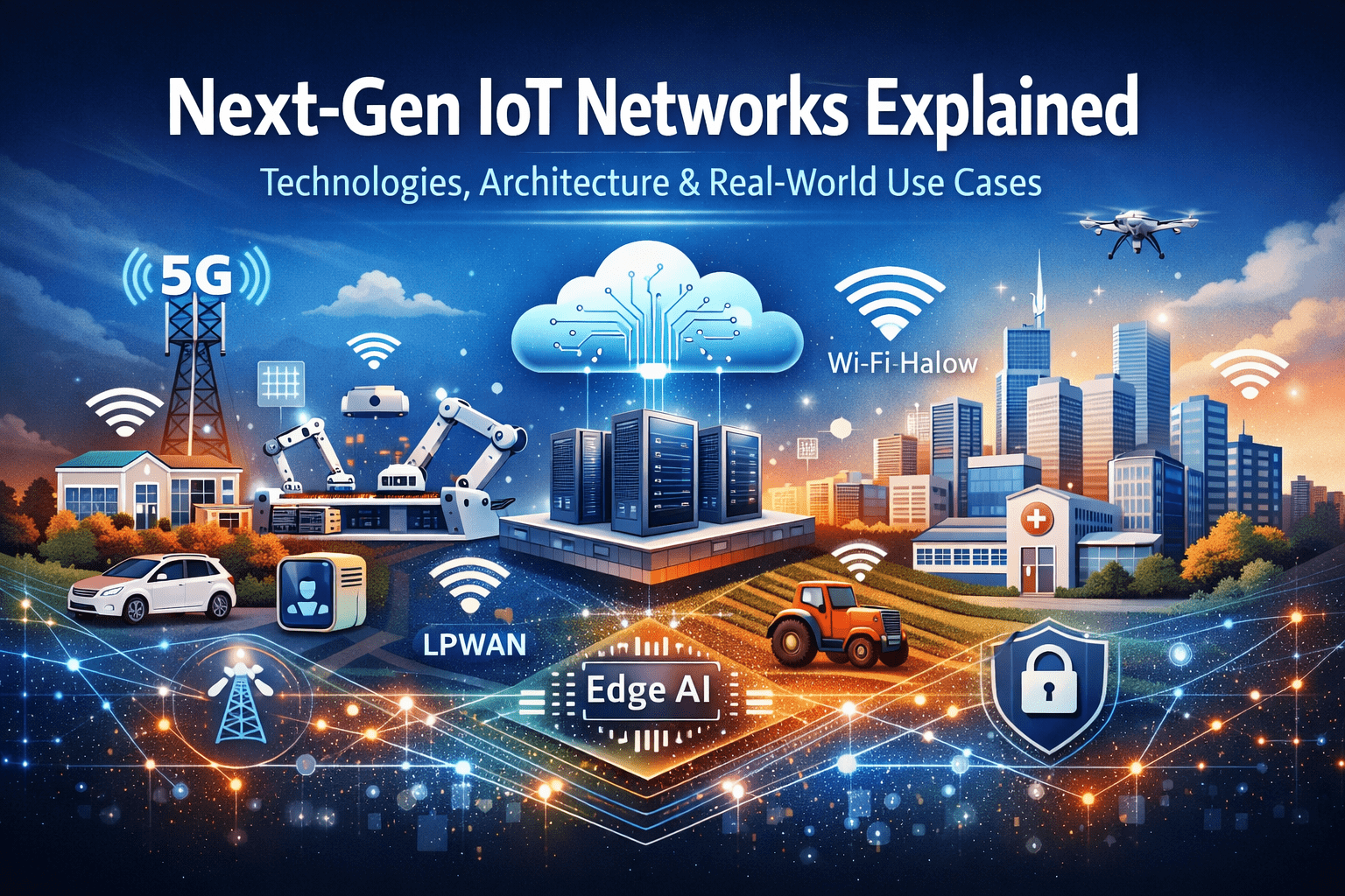 Next-Gen IoT Networks Explained, Technologies, Rapid Free Formatter, rapidfreeformatter.com