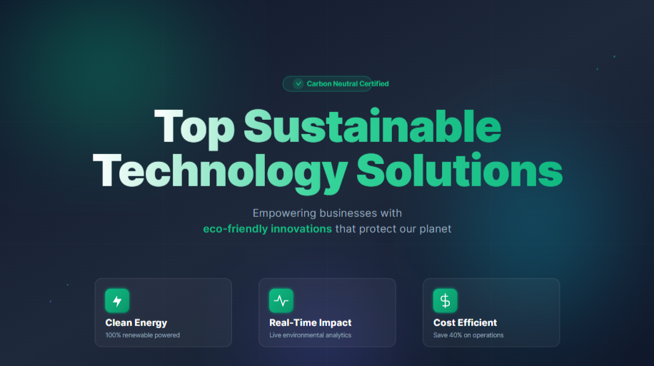 Top Sustainable Technology Solutions, rapidfreeformatter.com, Rapid Free Formatter