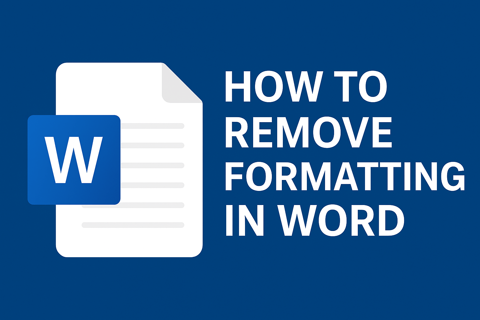 how to remove formatting in Word, Rapid Free Formatter, Rapidfreeformatter.com
